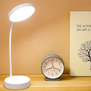 Luminária Abajur Mesa Sensor Led 3 Modos com olho espião